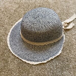 Vintage Blue and White Sun bonnet